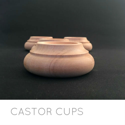 Castor cups