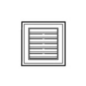 Gable vent - square