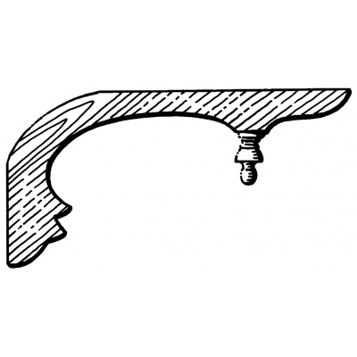 Decorative verandah corner bracket - CB01