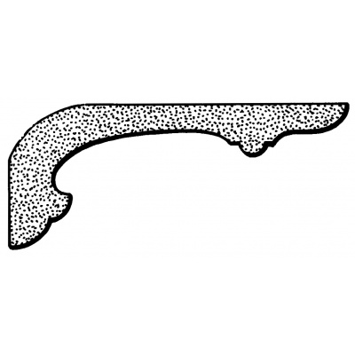 Decorative verandah corner bracket - CB021