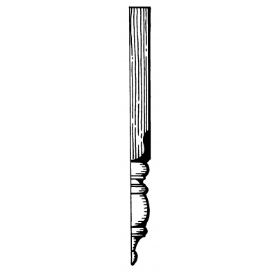 Timber verandah dropper - AVD1